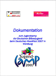 Deckblatt der Dokumentation vom Jugendcamp 2007